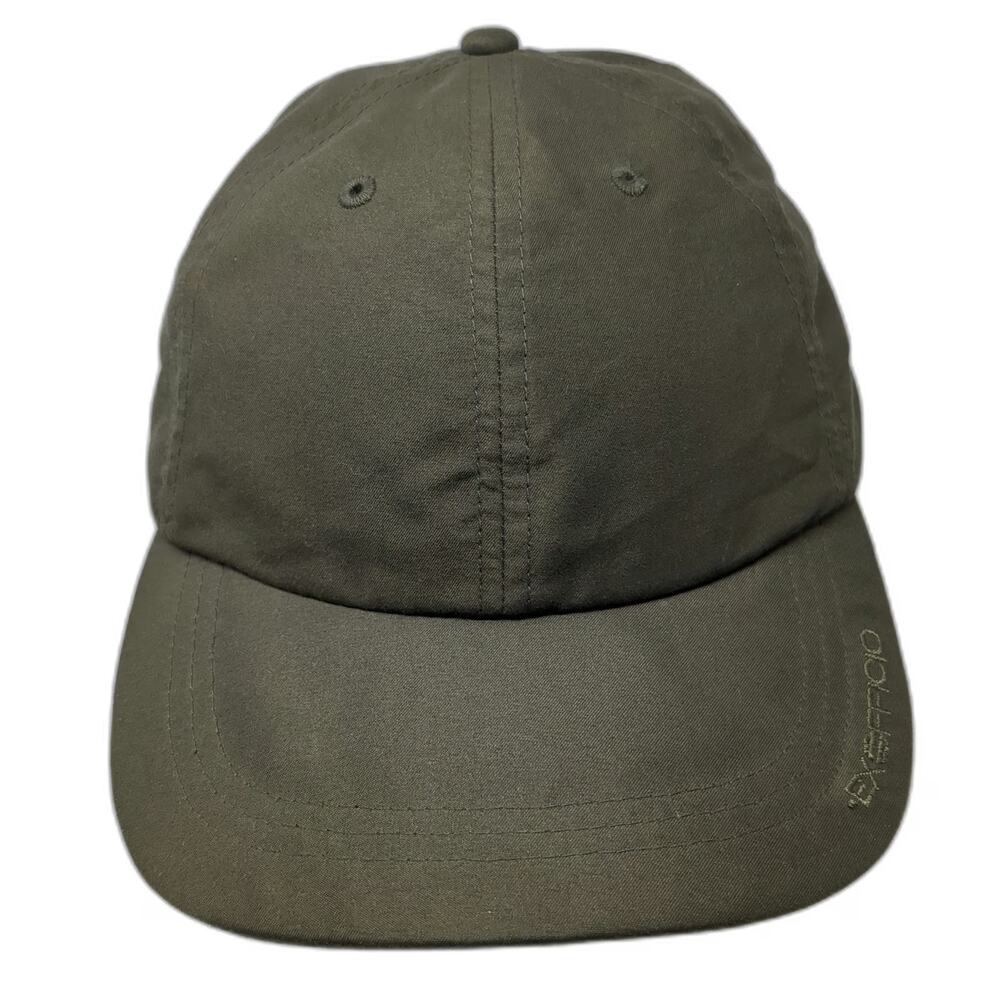 ExOfficio Baseball Cap Green One Size Mesh Lining Insect Shield Toggle Hat